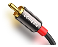 UGREEN AV116 Przewód 35mm Jack do 2RCA Cinch 5m czarny - 1501462 - zdjęcie 3